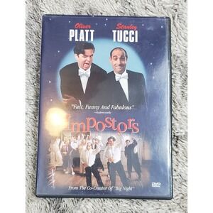 The Impostors (DVD, 1998) Oliver Platt, Stanley Tucci